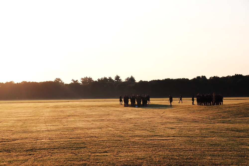 Installation Run brings together Soldiers from across Fort McCoy to build esprit de corps