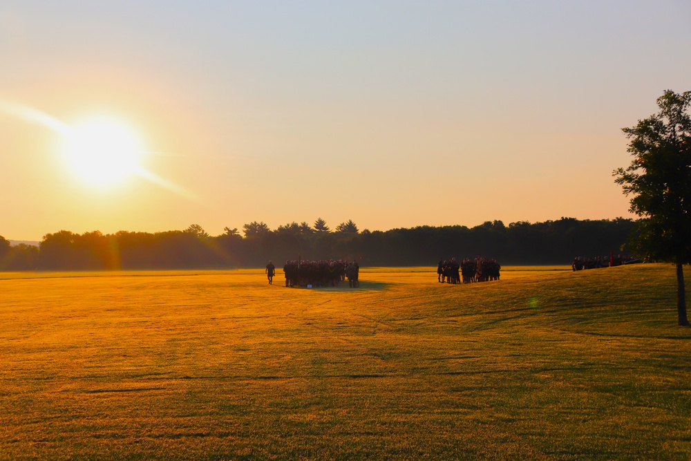 Installation Run brings together Soldiers from across Fort McCoy to build esprit de corps