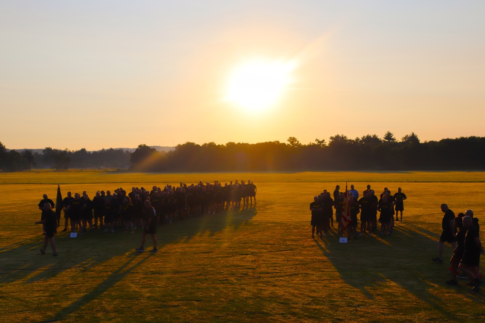 Installation Run brings together Soldiers from across Fort McCoy to build esprit de corps