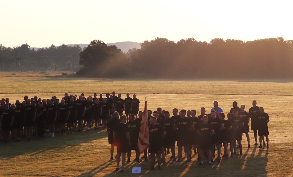 Installation Run brings together Soldiers from across Fort McCoy to build esprit de corps