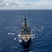 Multinational ships sail in formation during RIMPAC 2024