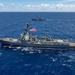 Multinational ships sail in formation during RIMPAC 2024