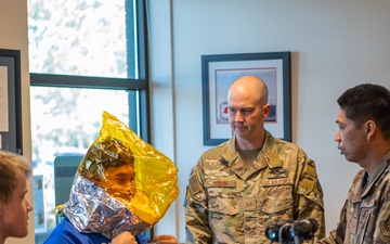 Aerospace Career Education Academy students tour McChord Field