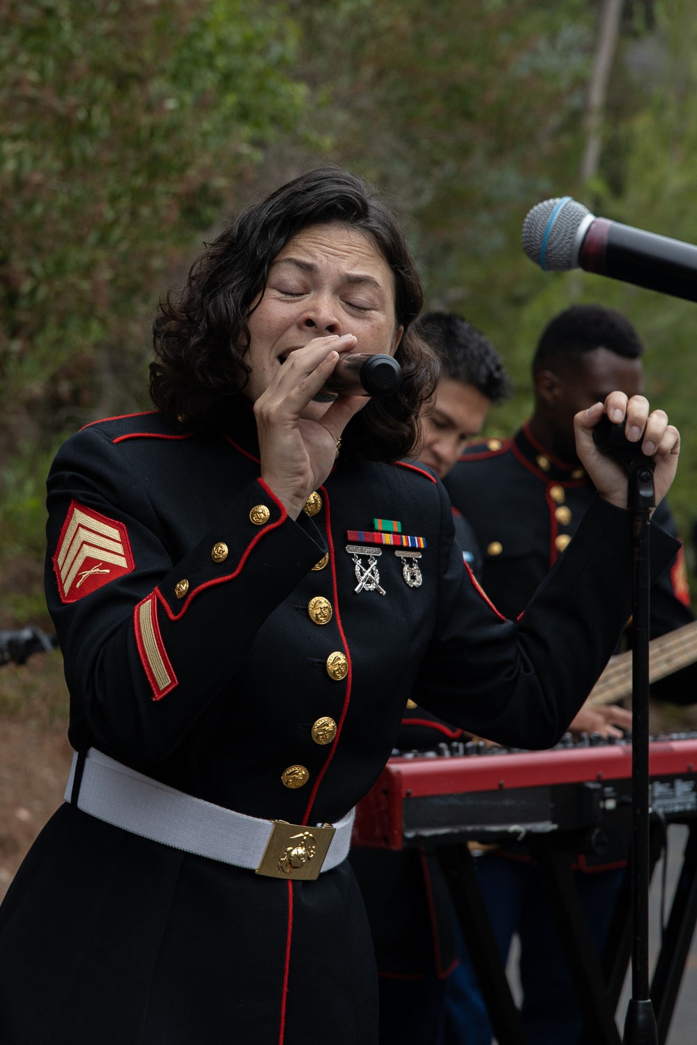 Mascot Monday at KUSI with Marine Band San Diego’s live performance