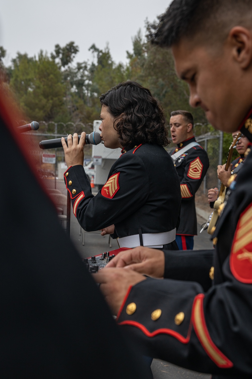 Mascot Monday at KUSI with Marine Band San Diego’s live performance