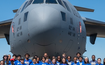 Aerospace Career Education Academy students tour McChord Field