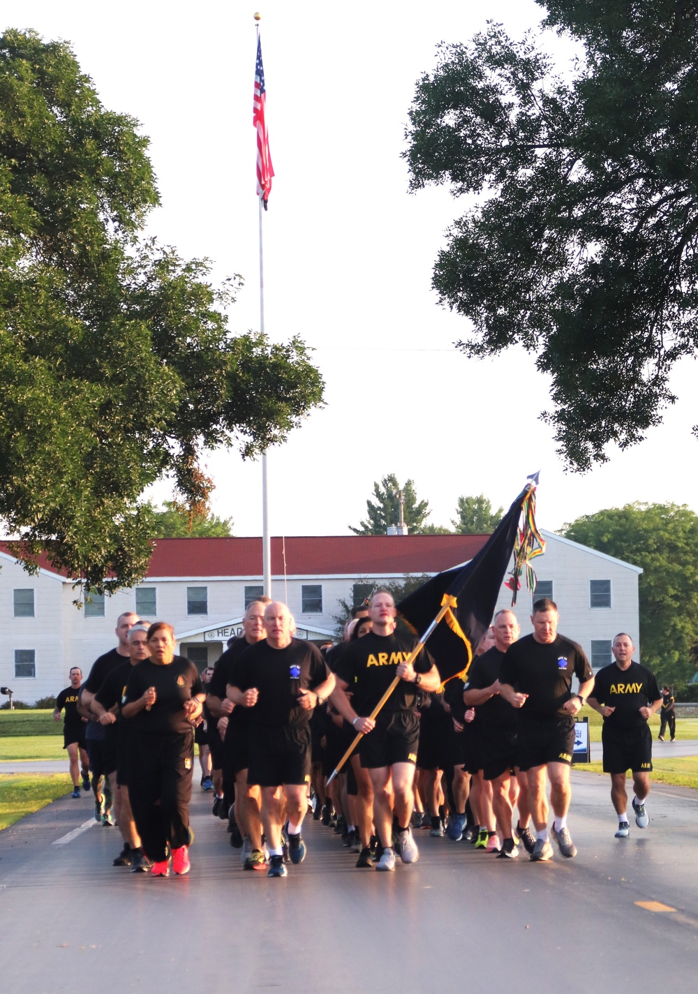 Installation Run brings together Soldiers from across Fort McCoy to build esprit de corps