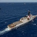 Multinational ships sail in formation during RIMPAC 2024