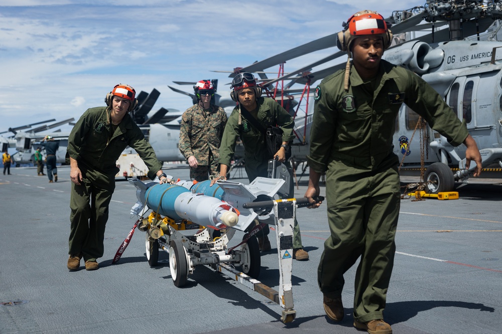 F-35 Ordnance loading drills