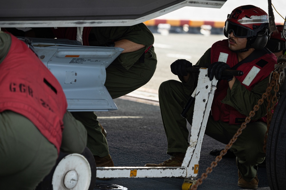 F-35 Ordnance loading drills