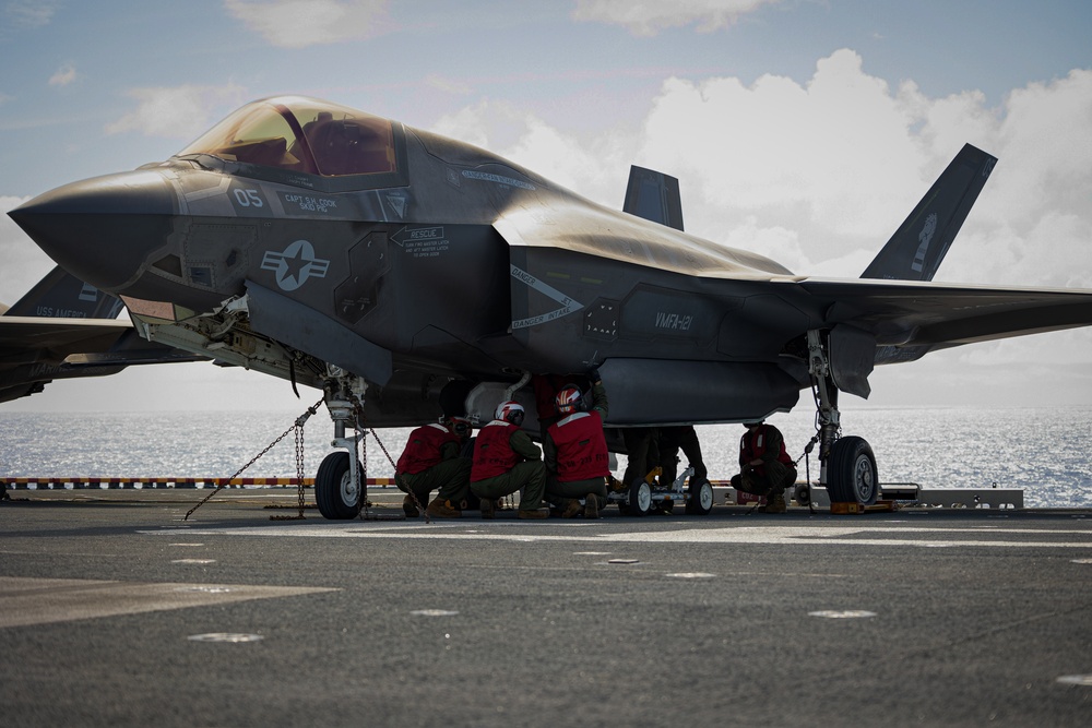 F-35 Ordnance loading drills