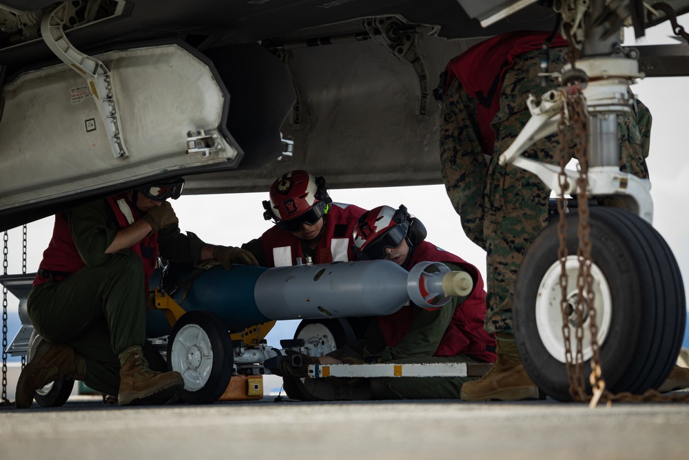 F-35 Ordnance loading drills