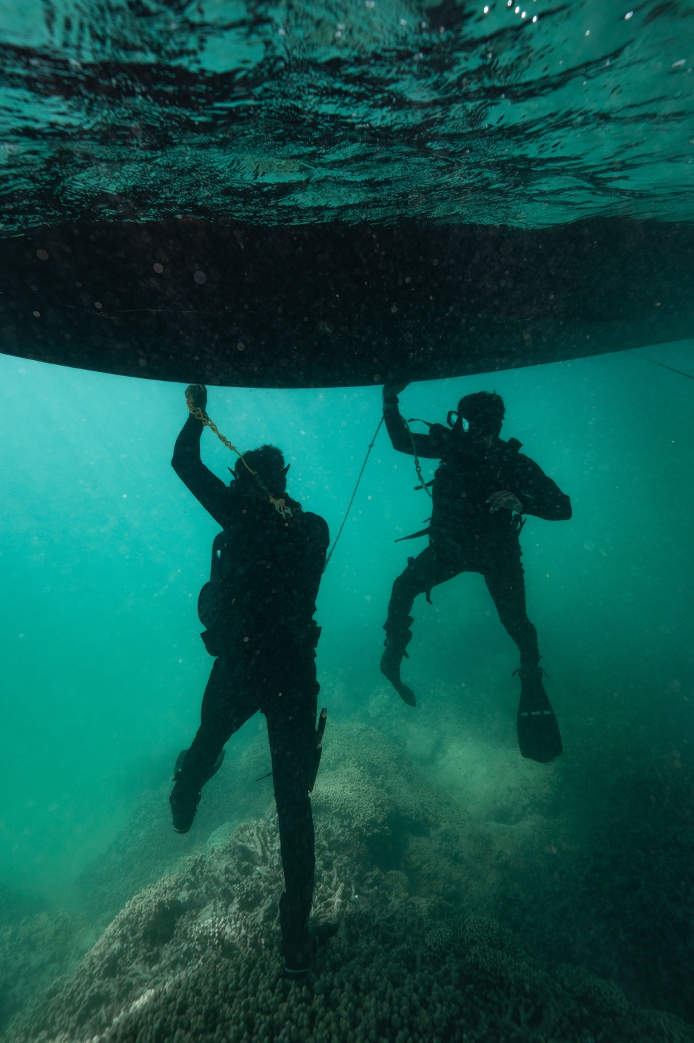 NSW Operators Dive with Partner Forces during RIMPAC 2024