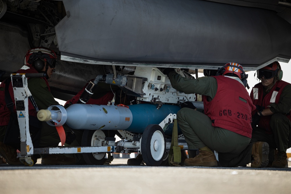 F-35 Ordnance loading drills