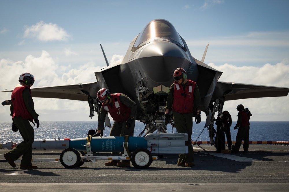 F-35 Ordnance loading drills