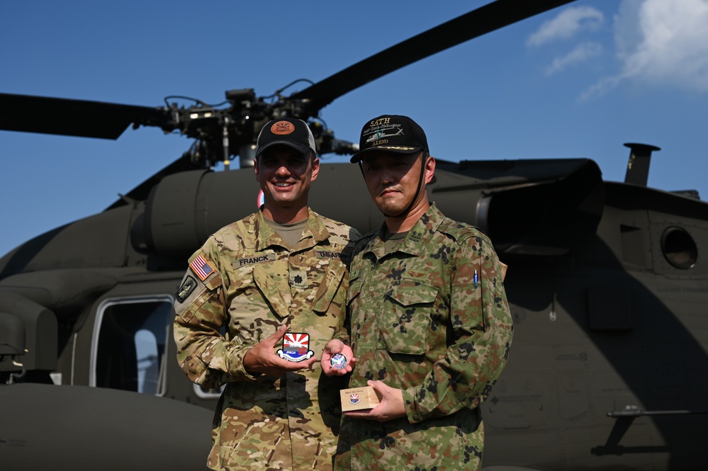 Orient Shield 24 USAABJ gift exchange