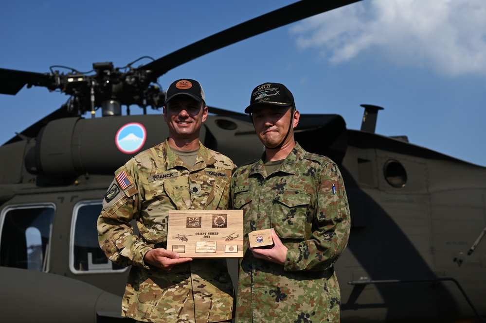 Orient Shield 24 USAABJ gift exchange