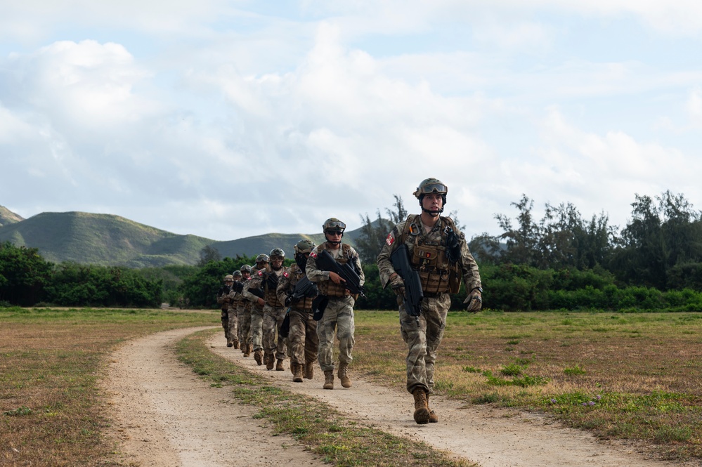 U.S. Marines, Partner Nations Conduct Air Assault Rehearsal