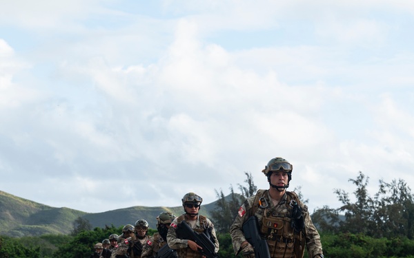 U.S. Marines, Partner Nations Conduct Air Assault Rehearsal
