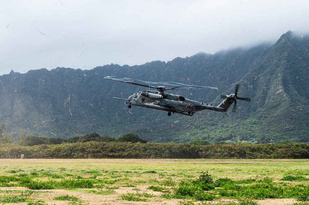 U.S. Marines, Partner Nations Conduct Air Assault Rehearsal