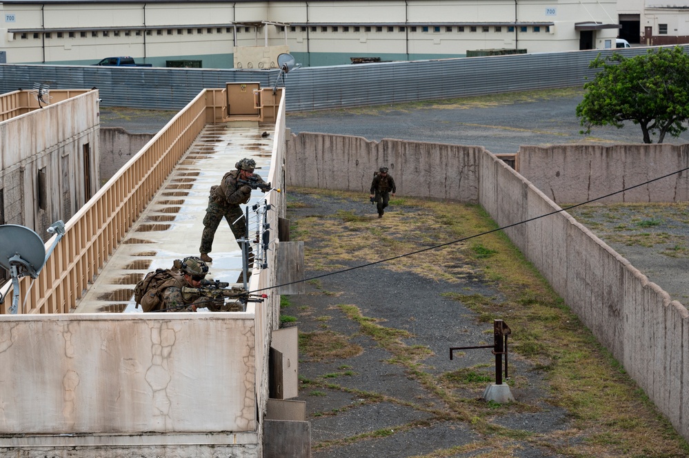 U.S. Marines, Partner Nations Conduct Urban Operations