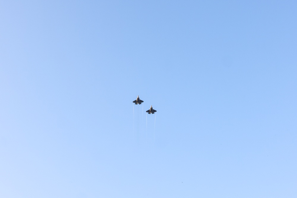 VMFA-311 Flyover | All Blacks vs. Fiji rugby match