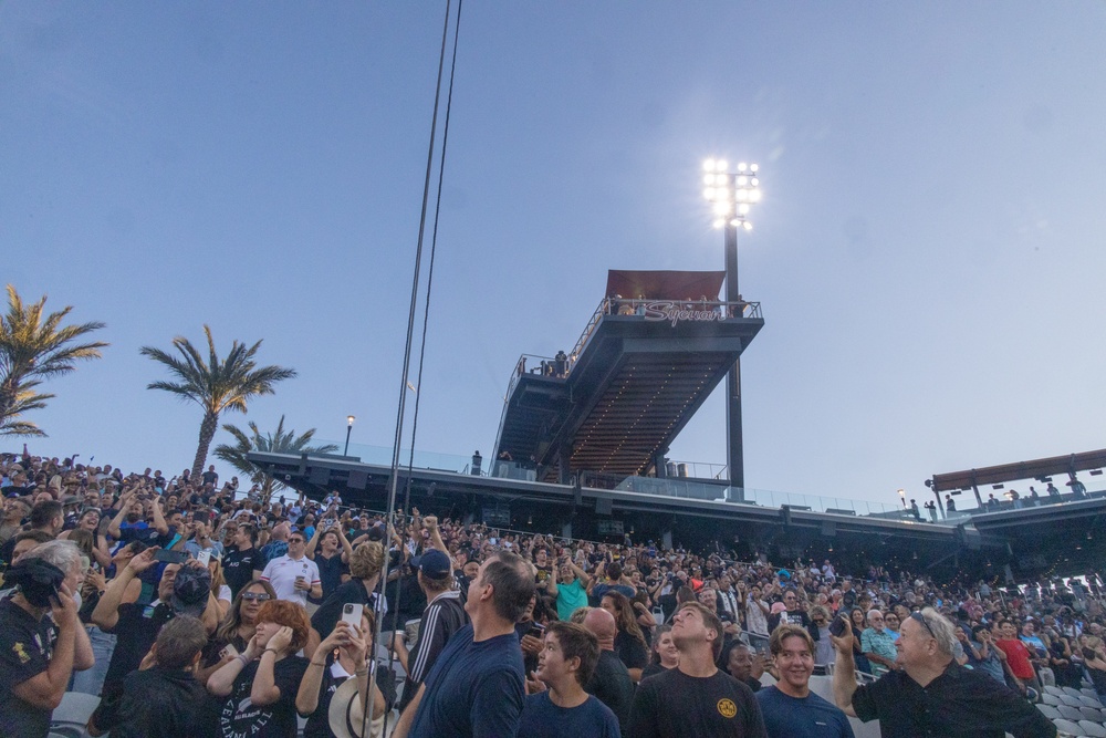 VMFA-311 Flyover | All Blacks vs. Fiji rugby match