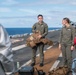 Sharing Knowledge: 15th MEU, USS Boxer Trade Insight on Firefighting Equipment