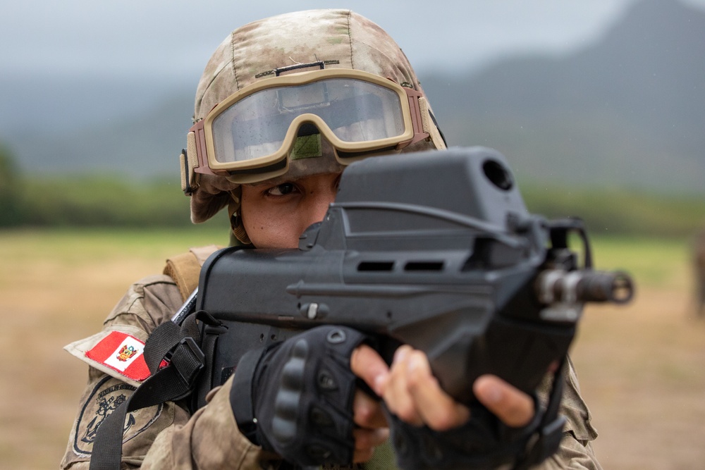 Peruvian Marines Conduct Air Assault Rehearsal for RIMPAC 2024