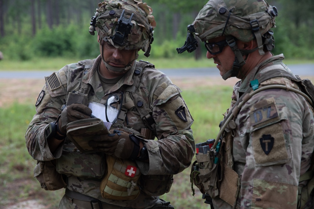 3-144th Infantry Regiment respond to an attack at JRTC 24-09