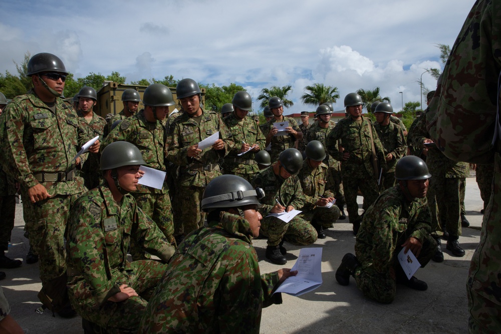 9th ESB Hosts a Bilateral Airfield Damage Repair Subject-Matter-Expert Exchange at Camp Hansen