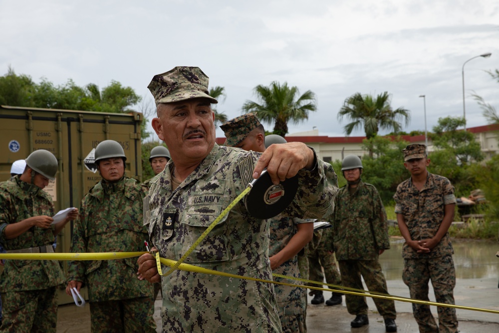 9th ESB Hosts a Bilateral Airfield Damage Repair Subject-Matter-Expert Exchange at Camp Hansen
