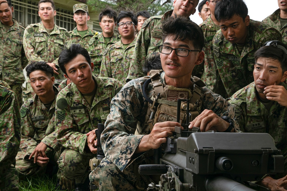 9th ESB Hosts a Bilateral Provisional Infantry Subject-Matter-Expert Exchange at Camp Hansen