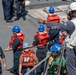 USS Spruance conducts refueling-at-sea with FGS Frankfurt am Main