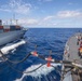 USS Spruance conducts refueling-at-sea with FGS Frankfurt am Main