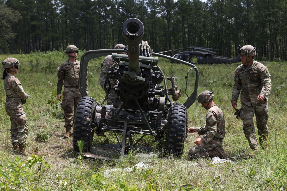 Florida Army National Guard Sling Load Exercise at XCTC