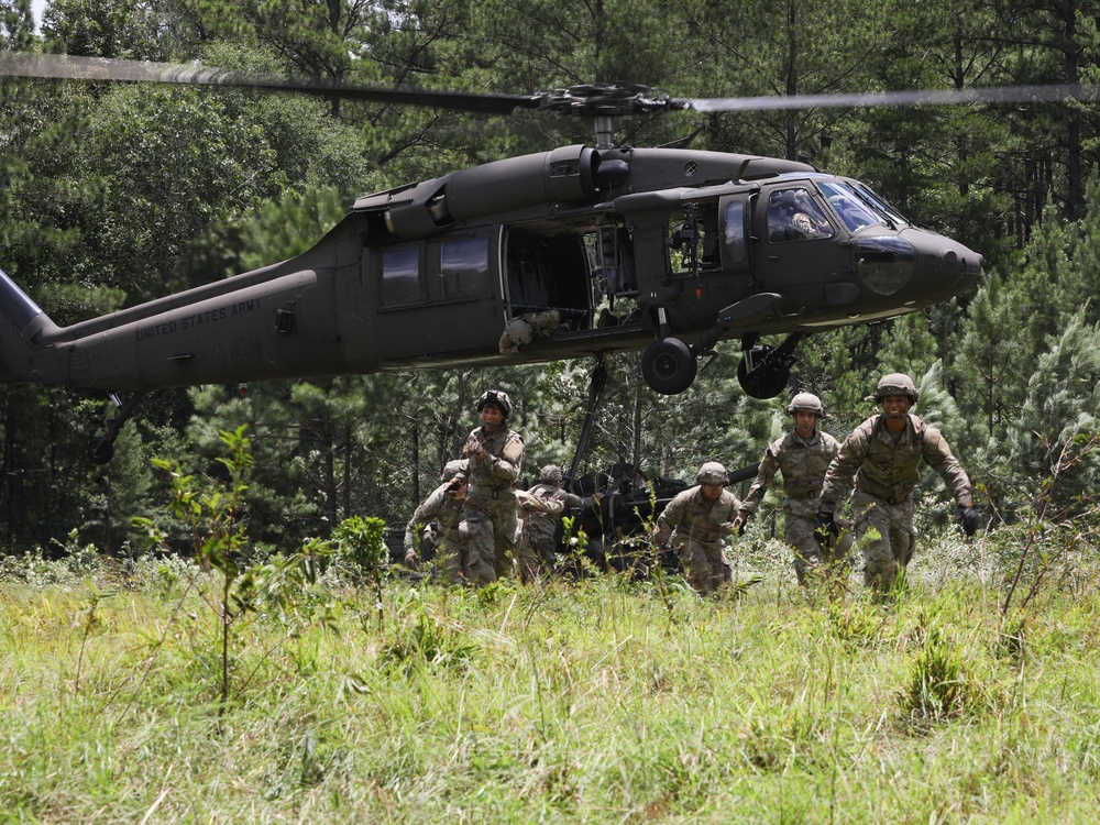 Florida Army National Guard Sling Load Exercise at XCTC