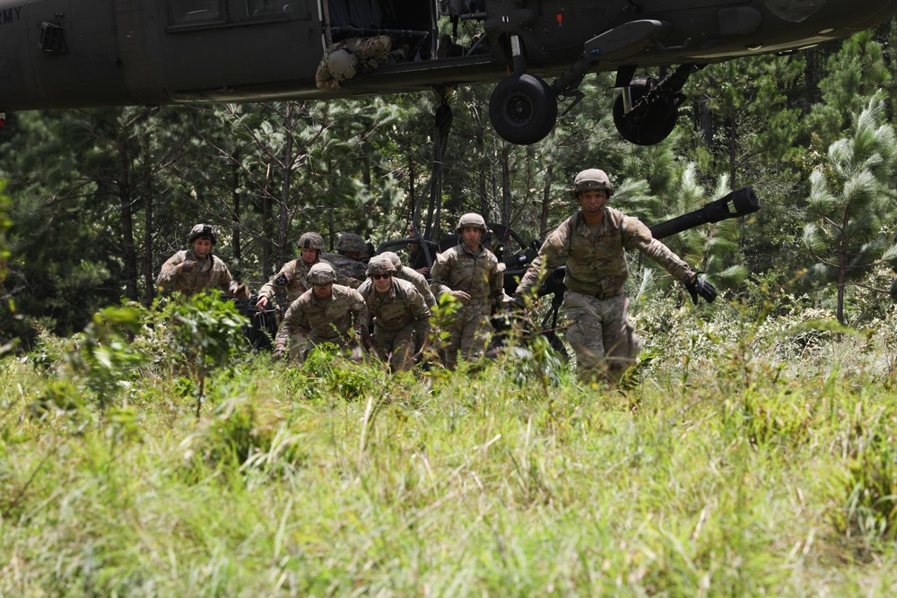 Florida Army National Guard Sling Load Exercise at XCTC