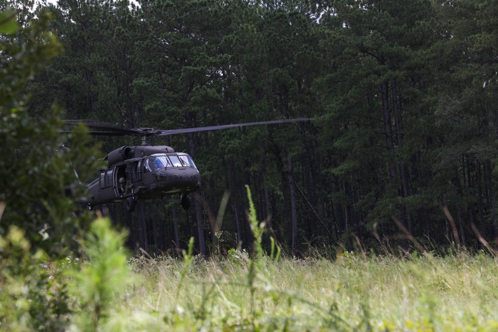 Florida Army National Guard Sling Load Exercise at XCTC