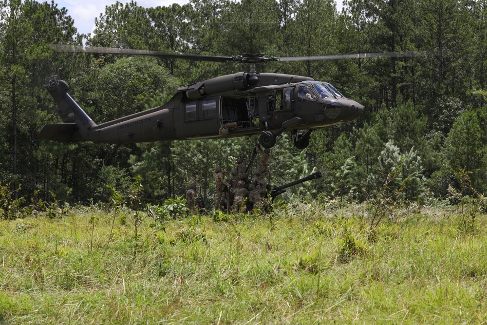 Florida Army National Guard Sling Load Exercise at XCTC