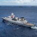 Multinational ships sail in formation during RIMPAC 2024