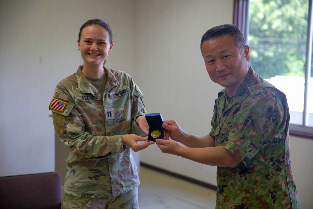 Orient Shield 24 JGSDF MP Gift Exchange