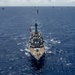 Multinational ships sail in formation during RIMPAC 2024