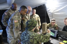 Soldiers Gather During Cyber Quest 24