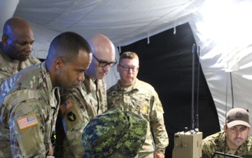 Soldiers Gather During Cyber Quest 24