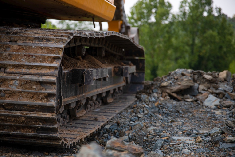 Innovative Readiness Training: Marines and Airmen break dirt