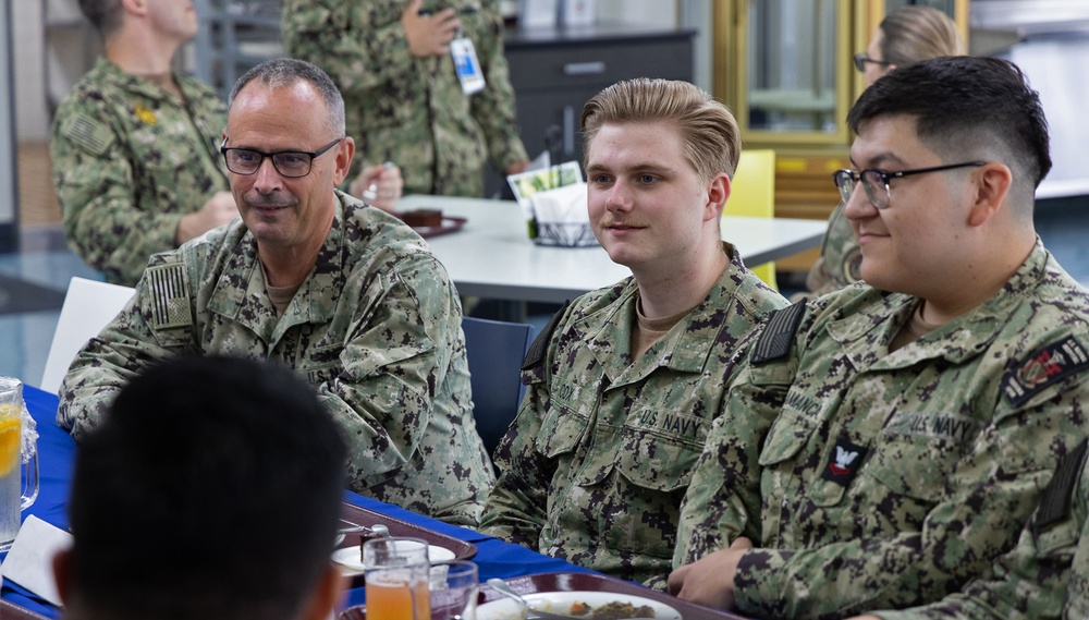 Rear Adm. Robert J. Hawkins Visits USNMRTC Yokosuka