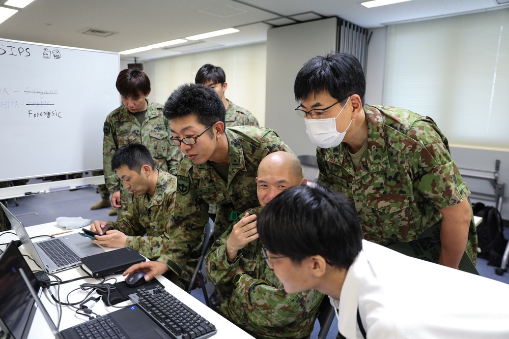 Orient Shield 24 Bilateral Cyber Exchange