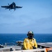 Nimitz Sailor Observes Flight Operations