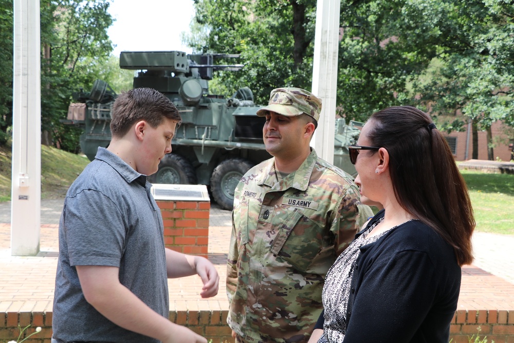 Charlie Battery, 5th Battalion, 4th Air Defense Artillery Regiment Lateral Promotion.